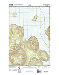 York Island Wisconsin Historical topographic map, 1:24000 scale, 7.5 X 7.5 Minute, Year 2013