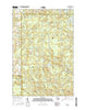 Zoar Wisconsin Current topographic map, 1:24000 scale, 7.5 X 7.5 Minute, Year 2015