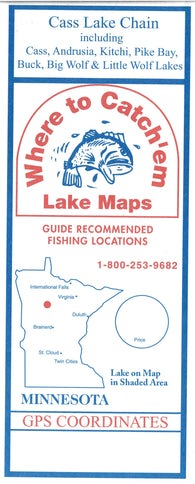 Buy map CASS LAKE Welcome Mat