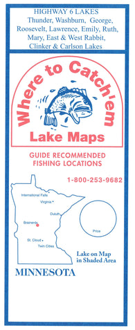 Buy map EMILY LAKE Fishing Map