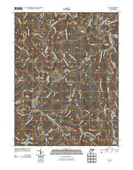 Alton West Virginia Historical topographic map, 1:24000 scale, 7.5 X 7.5 Minute, Year 2010