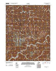 Amherstdale West Virginia Historical topographic map, 1:24000 scale, 7.5 X 7.5 Minute, Year 2011