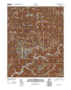 Amherstdale West Virginia Historical topographic map, 1:24000 scale, 7.5 X 7.5 Minute, Year 2011