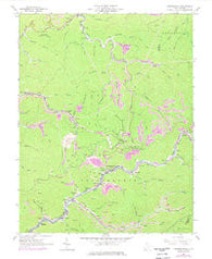 Amherstdale West Virginia Historical topographic map, 1:24000 scale, 7.5 X 7.5 Minute, Year 1963