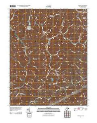 Anawalt West Virginia Historical topographic map, 1:24000 scale, 7.5 X 7.5 Minute, Year 2011