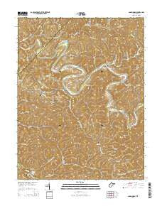 Annamoriah West Virginia Historical topographic map, 1:24000 scale, 7.5 X 7.5 Minute, Year 2014