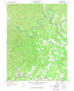 Ansted West Virginia Historical topographic map, 1:24000 scale, 7.5 X 7.5 Minute, Year 1969