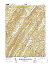 Antioch West Virginia Historical topographic map, 1:24000 scale, 7.5 X 7.5 Minute, Year 2014
