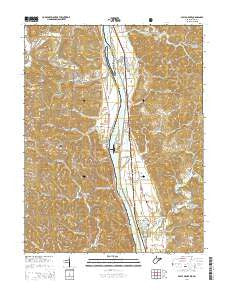Apple Grove West Virginia Historical topographic map, 1:24000 scale, 7.5 X 7.5 Minute, Year 2014
