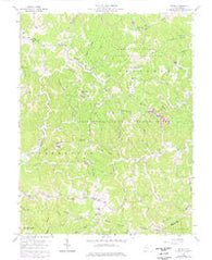 Arlee West Virginia Historical topographic map, 1:24000 scale, 7.5 X 7.5 Minute, Year 1958
