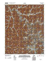 Arnett West Virginia Historical topographic map, 1:24000 scale, 7.5 X 7.5 Minute, Year 2011
