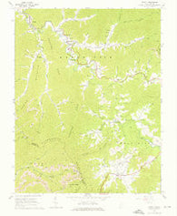 Arnett West Virginia Historical topographic map, 1:24000 scale, 7.5 X 7.5 Minute, Year 1964