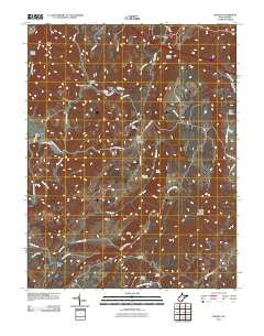 Asbury West Virginia Historical topographic map, 1:24000 scale, 7.5 X 7.5 Minute, Year 2011
