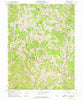 Auburn West Virginia Historical topographic map, 1:24000 scale, 7.5 X 7.5 Minute, Year 1964