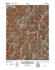 Augusta West Virginia Historical topographic map, 1:24000 scale, 7.5 X 7.5 Minute, Year 2011