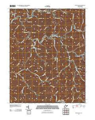 Baileysville West Virginia Historical topographic map, 1:24000 scale, 7.5 X 7.5 Minute, Year 2011