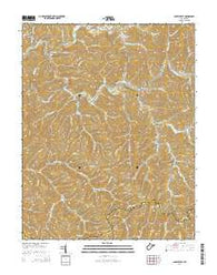 Baileysville West Virginia Historical topographic map, 1:24000 scale, 7.5 X 7.5 Minute, Year 2014