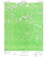 Baileysville West Virginia Historical topographic map, 1:24000 scale, 7.5 X 7.5 Minute, Year 1968