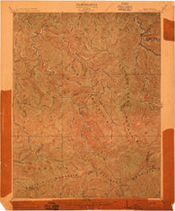 Bald Knob West Virginia Historical topographic map, 1:62500 scale, 15 X 15 Minute, Year 1912