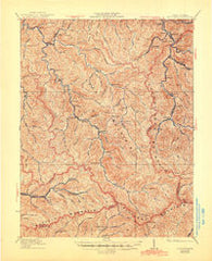 Bald Knob West Virginia Historical topographic map, 1:62500 scale, 15 X 15 Minute, Year 1931