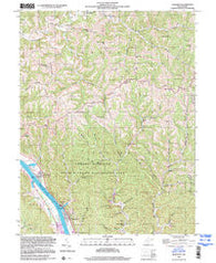 Bancroft West Virginia Historical topographic map, 1:24000 scale, 7.5 X 7.5 Minute, Year 1999