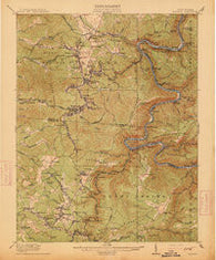 Beckley West Virginia Historical topographic map, 1:62500 scale, 15 X 15 Minute, Year 1913