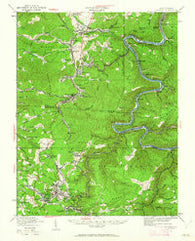 Beckley West Virginia Historical topographic map, 1:62500 scale, 15 X 15 Minute, Year 1929
