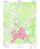 Beckley West Virginia Historical topographic map, 1:24000 scale, 7.5 X 7.5 Minute, Year 1969