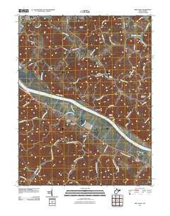 Beech Hill West Virginia Historical topographic map, 1:24000 scale, 7.5 X 7.5 Minute, Year 2011