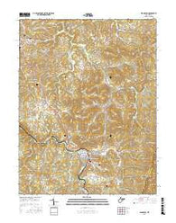 Belington West Virginia Current topographic map, 1:24000 scale, 7.5 X 7.5 Minute, Year 2016