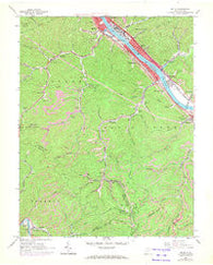 Belle West Virginia Historical topographic map, 1:24000 scale, 7.5 X 7.5 Minute, Year 1965