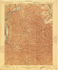 Belleville West Virginia Historical topographic map, 1:62500 scale, 15 X 15 Minute, Year 1906