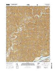 Belmont West Virginia Current topographic map, 1:24000 scale, 7.5 X 7.5 Minute, Year 2016