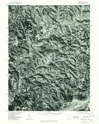 Belmont West Virginia Historical topographic map, 1:24000 scale, 7.5 X 7.5 Minute, Year 1976