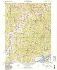 Belmont West Virginia Historical topographic map, 1:24000 scale, 7.5 X 7.5 Minute, Year 1994