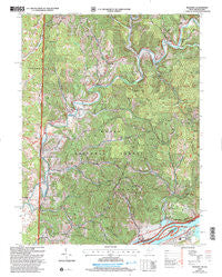 Belmont West Virginia Historical topographic map, 1:24000 scale, 7.5 X 7.5 Minute, Year 2002