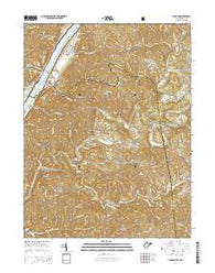 Bens Run West Virginia Historical topographic map, 1:24000 scale, 7.5 X 7.5 Minute, Year 2014