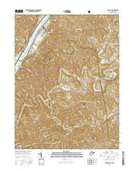 Bens Run West Virginia Current topographic map, 1:24000 scale, 7.5 X 7.5 Minute, Year 2016