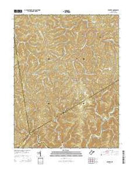 Bentree West Virginia Historical topographic map, 1:24000 scale, 7.5 X 7.5 Minute, Year 2014