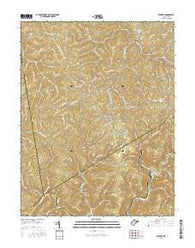 Bentree West Virginia Current topographic map, 1:24000 scale, 7.5 X 7.5 Minute, Year 2016