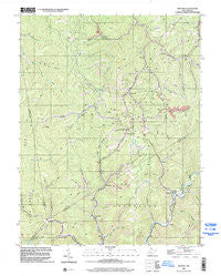 Bentree West Virginia Historical topographic map, 1:24000 scale, 7.5 X 7.5 Minute, Year 1996