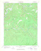 Bergoo West Virginia Historical topographic map, 1:24000 scale, 7.5 X 7.5 Minute, Year 1966