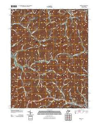 Berlin West Virginia Historical topographic map, 1:24000 scale, 7.5 X 7.5 Minute, Year 2011