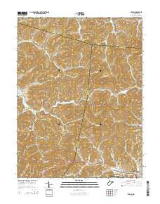 Berlin West Virginia Historical topographic map, 1:24000 scale, 7.5 X 7.5 Minute, Year 2014