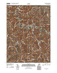 Bethany West Virginia Historical topographic map, 1:24000 scale, 7.5 X 7.5 Minute, Year 2010