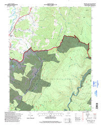 Beverly East West Virginia Historical topographic map, 1:24000 scale, 7.5 X 7.5 Minute, Year 1995