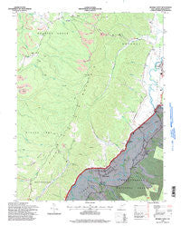 Beverly West West Virginia Historical topographic map, 1:24000 scale, 7.5 X 7.5 Minute, Year 1995