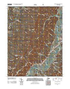 Beverly West West Virginia Historical topographic map, 1:24000 scale, 7.5 X 7.5 Minute, Year 2011