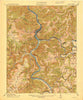 Big Bend West Virginia Historical topographic map, 1:62500 scale, 15 X 15 Minute, Year 1914