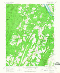 Big Pool Maryland Historical topographic map, 1:24000 scale, 7.5 X 7.5 Minute, Year 1958